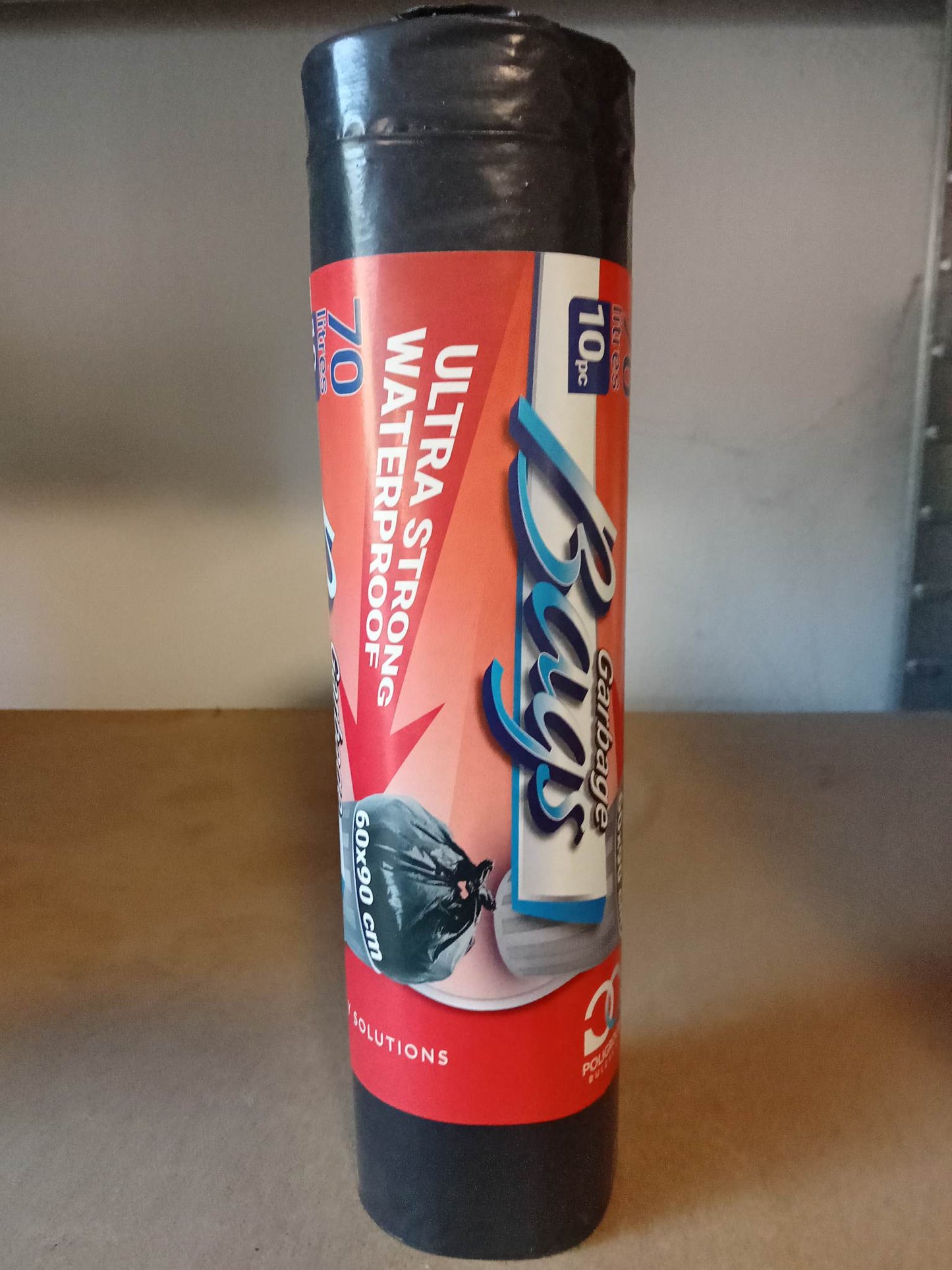 Чувал за смет, плътен 70л 10бр.