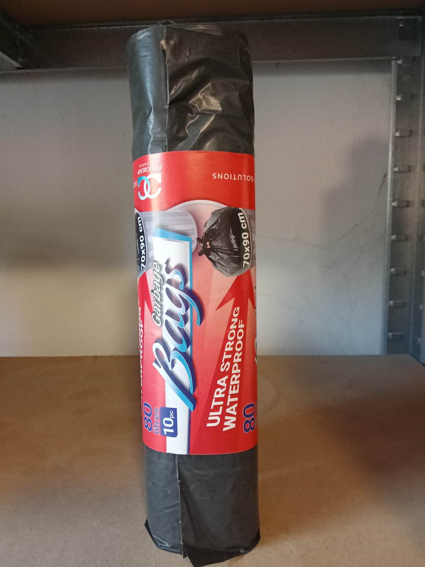 Чувал за смет, плътен 80л 10бр.