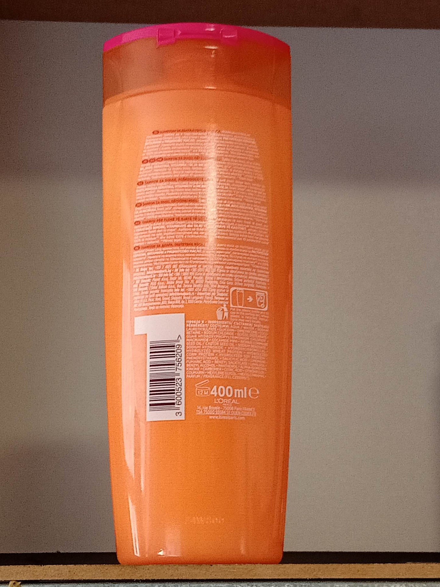 Шампоан за дълга и увредена коса, с растителен кератин 400ml