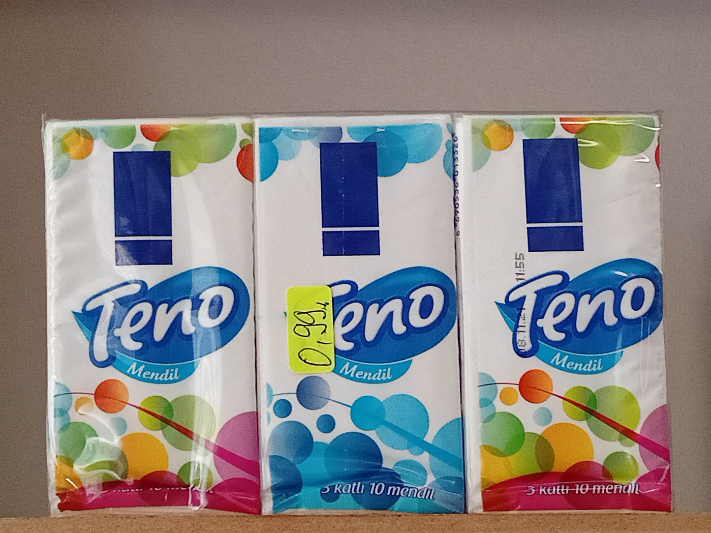 Носни кърпи ТЕМО, 100% целуоза,6бр пакетчета.,турски