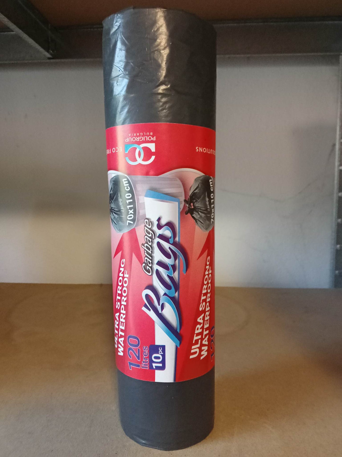 Чувал за смет плътни,  120л, 10бр.