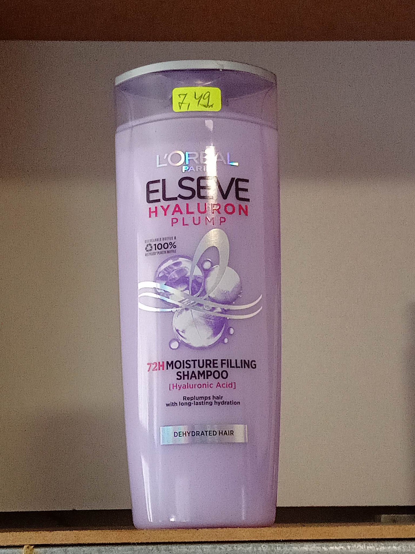 Шампоан за дехидратирана коса, обогатен с хиалуронова киселина 400ml