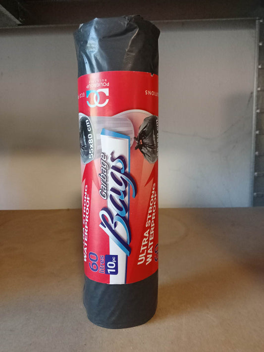 Чували за смет, плътни 60л 10бр.