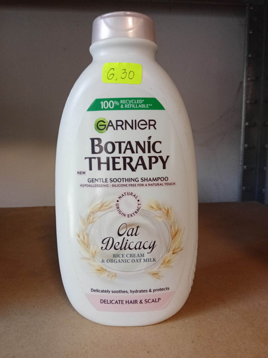 Шампоан за нежна коса и скалп, с оризово нишесте и органично овесено мляко,400ml