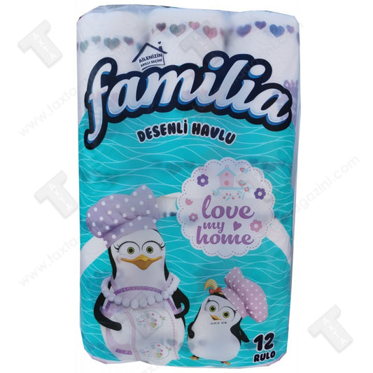 КУХНЕНСКА ХАРТИЯ ФАМИЛИЯ, ТУРСКА, ТРИ ПЛАСТОВА, 12 РОЛКИ