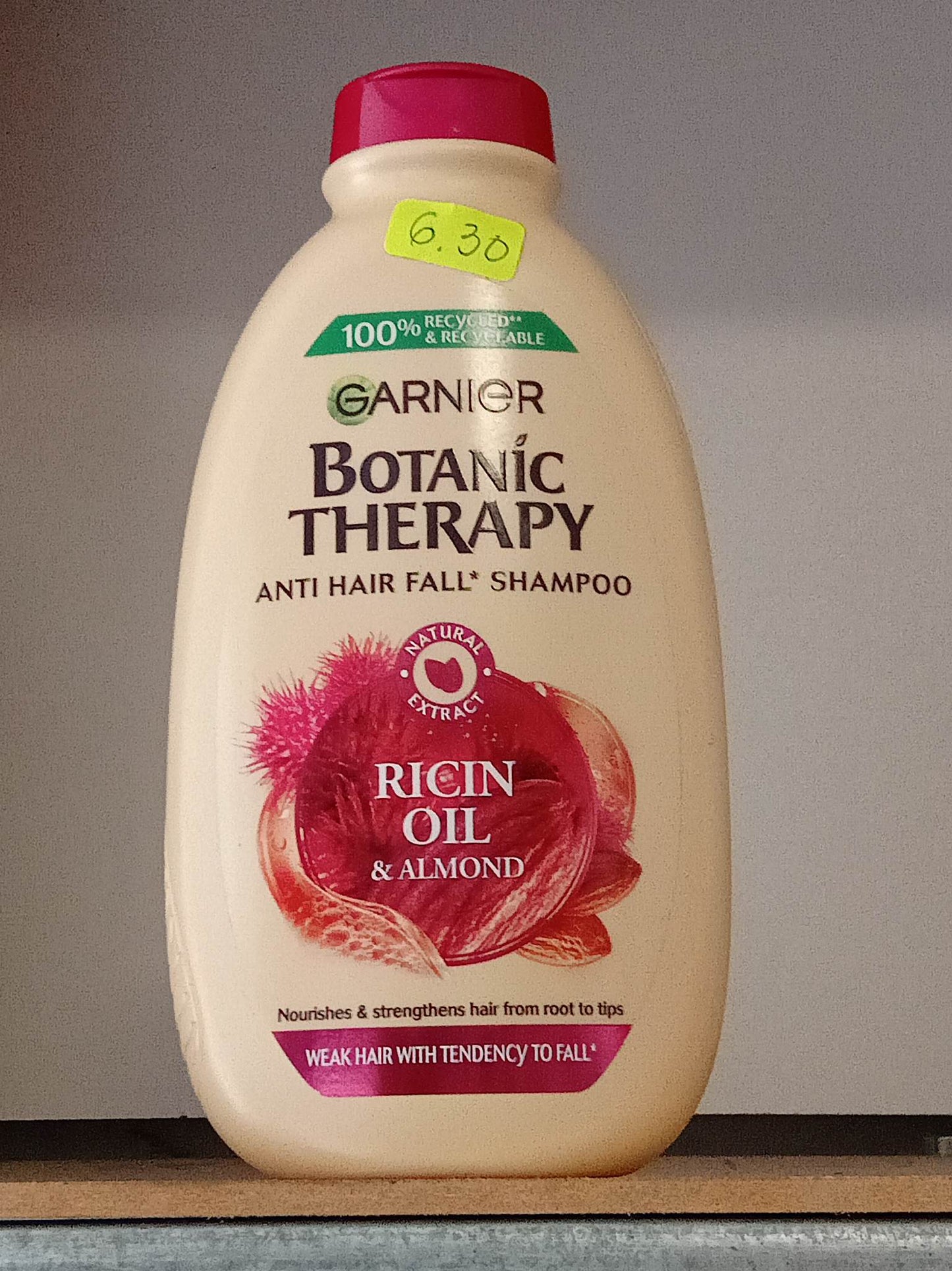 Шампоан за слаба коса,склонна към косопад,поради накъсване,400ml BOTANIC