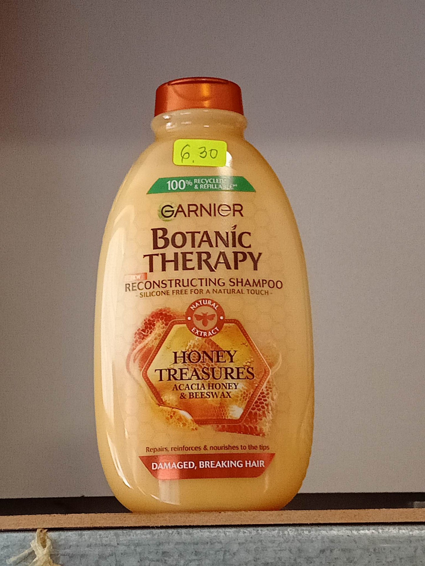 Шампоан за увредена коса,склонна към накъсване,400ml