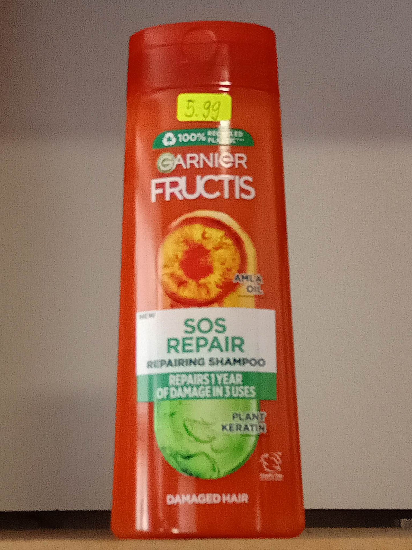 Шампоан за увредена коса, с растителен кератин 400ml